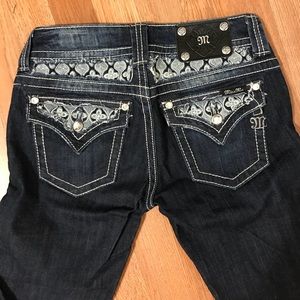 Miss me jeans boot style size 27